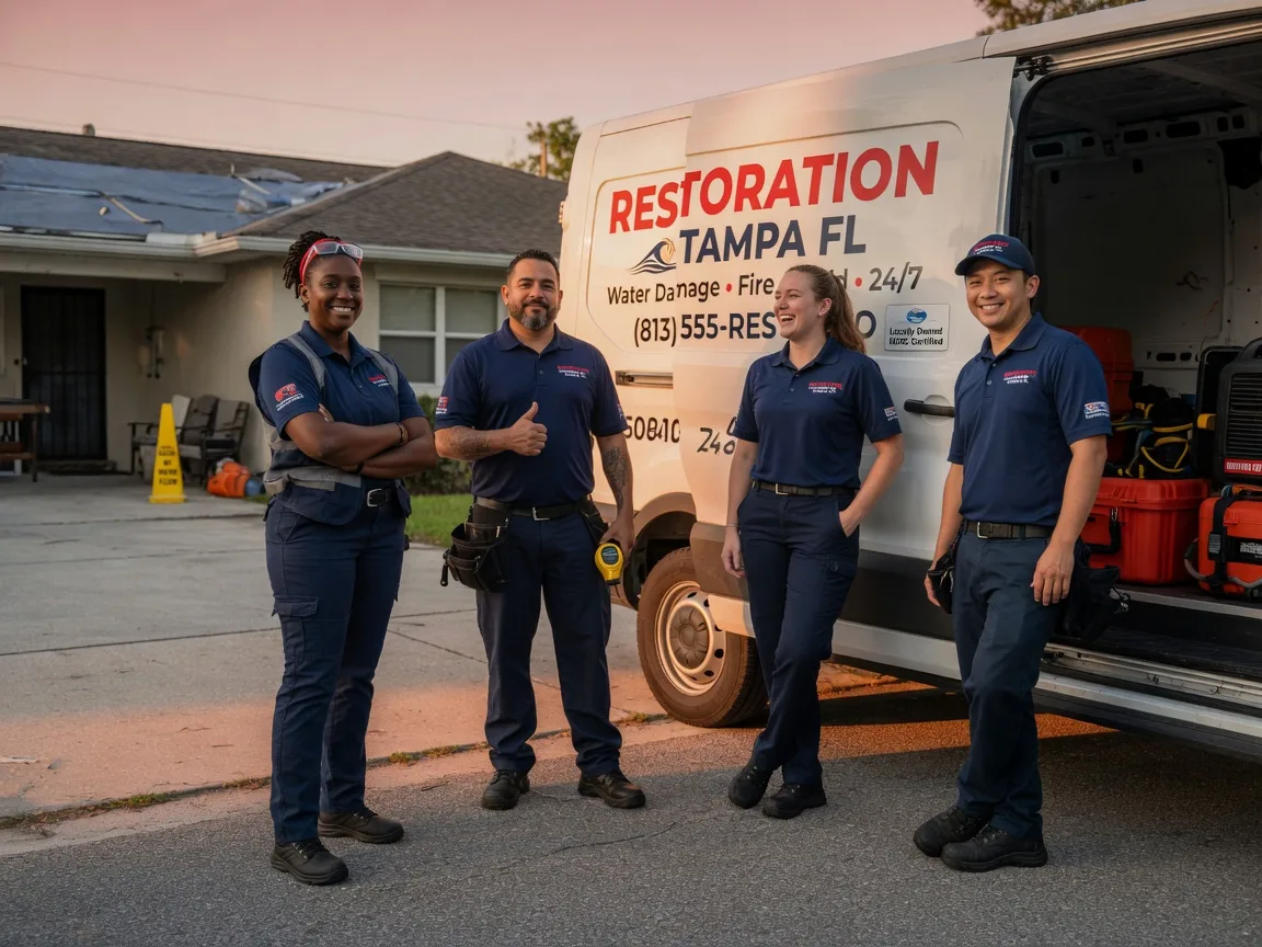 Water Damage Restoration company in Cromwell, OK