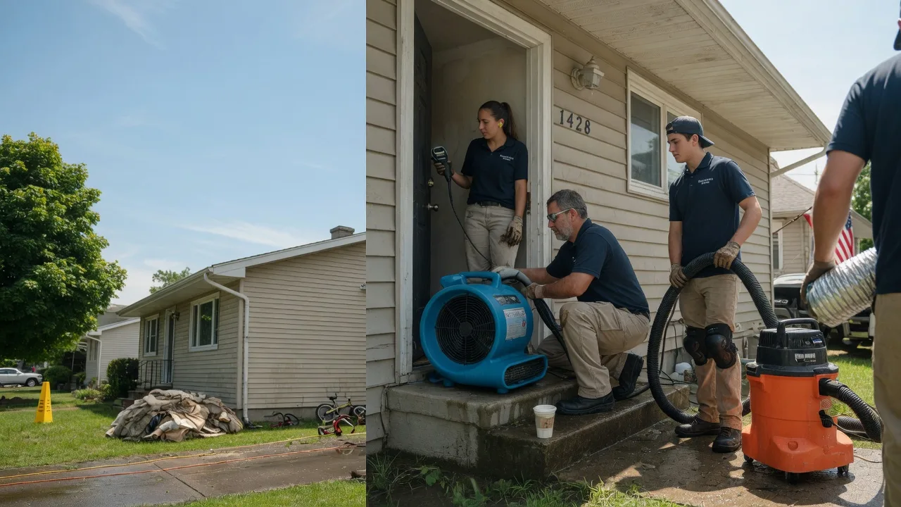 Water Damage Restoration in Cromwell, OK near me